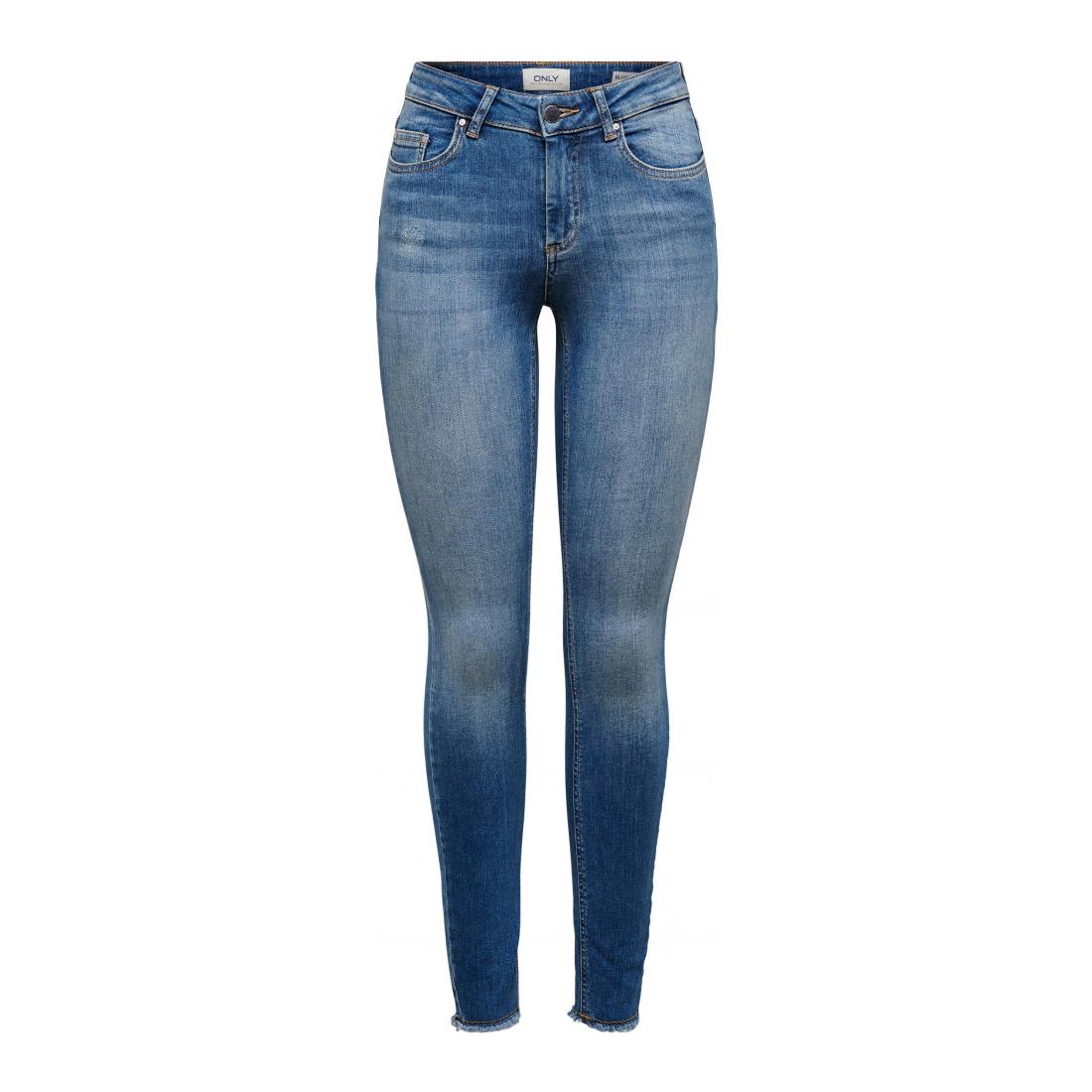 Only Jeans Damen ONLBLUSH MID ANK RAW REA1