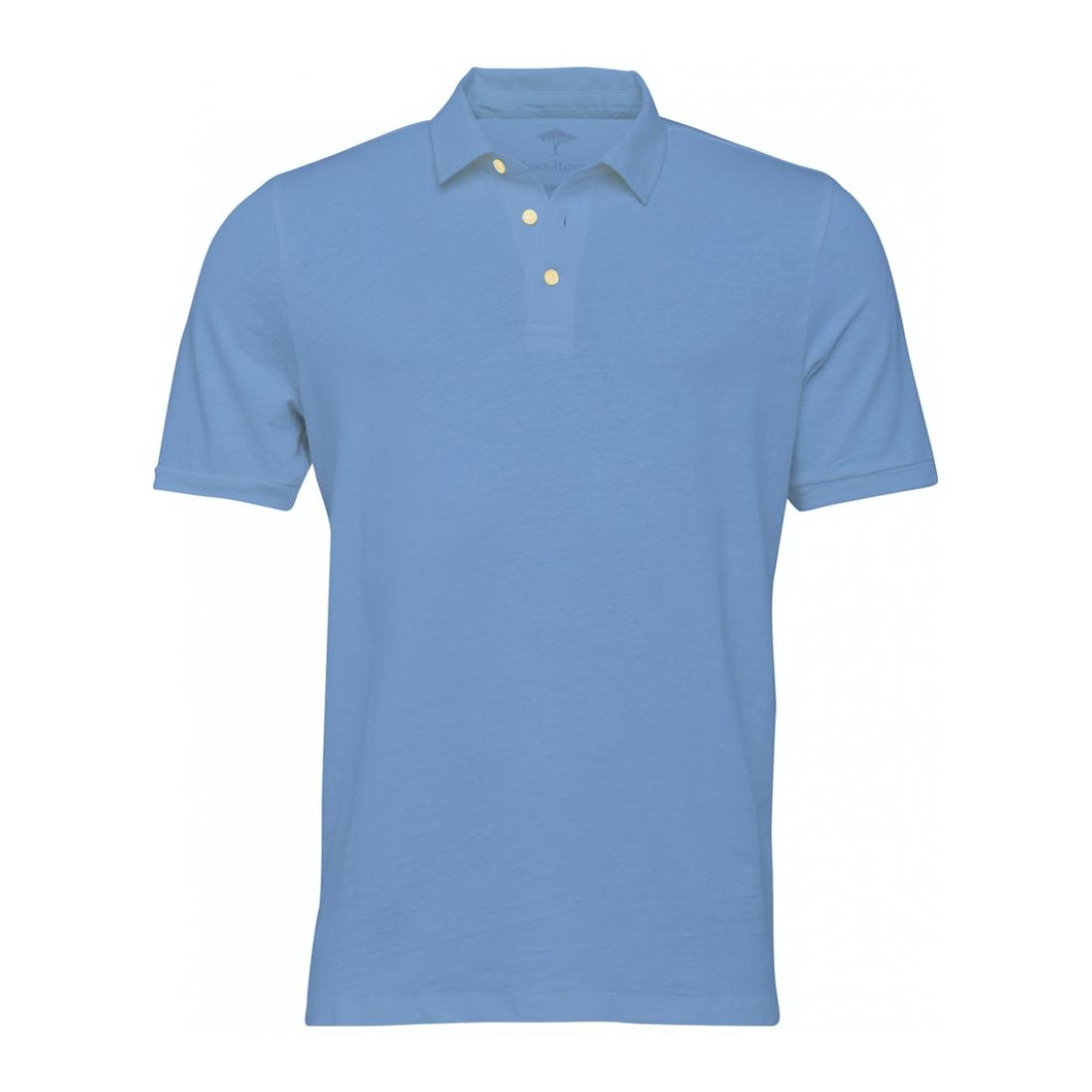 Fynch-Hatton T-Shirt Herren Polo. Linen