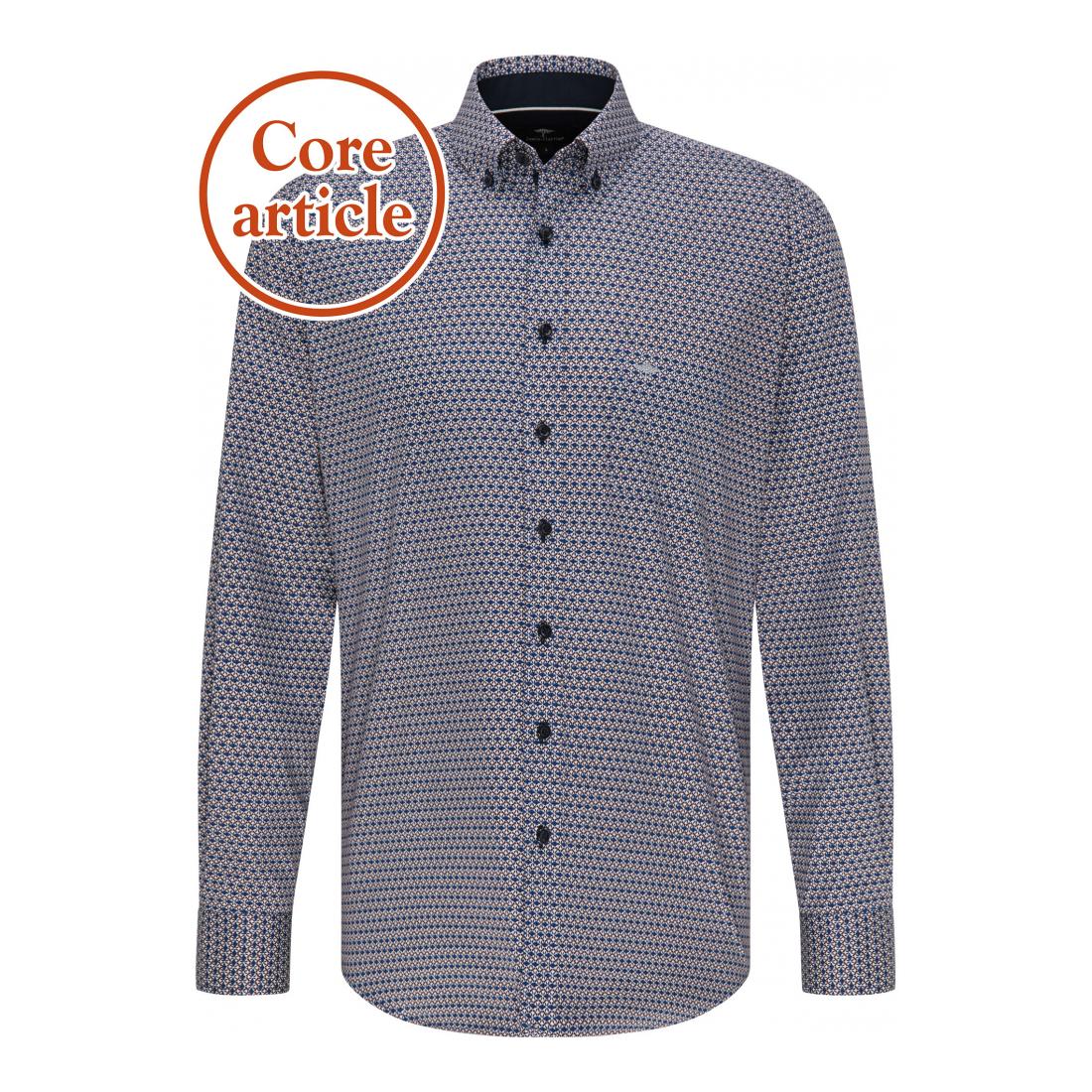 Fynch-Hatton Casual Hemden Herren Twill Combi Shirt, 1/1, B
