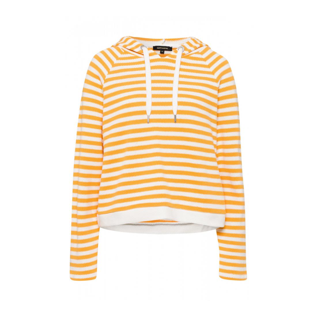 More & More Hoodie Sweatshirt with Stripe-St