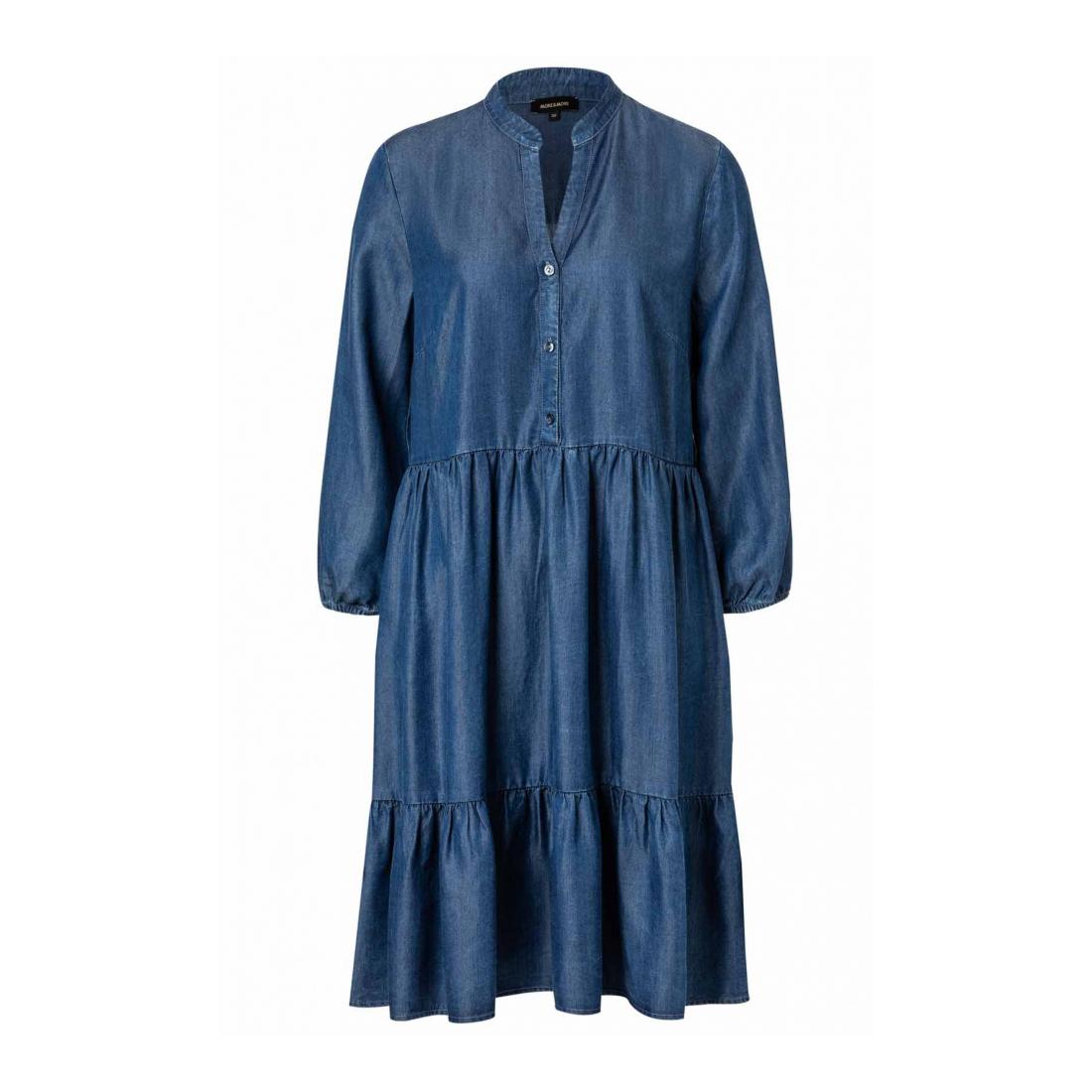 More & More Kleider kurz Damen Organic Lyocell Dress